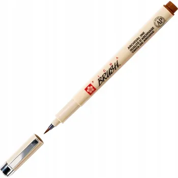 Štětcový fix Sakura Pigma Brush hnědý