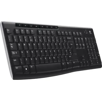 Klávesnice Logitech Bezdrátová klávesnice K270, RF bezdrátová, QWERTZ, česká...