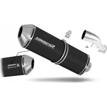 Výfuk pro motocykl FZ1 FAZER 1000 2006-2015 Homologovaný výfuk tlumič OVR BLACK DOMINATOR