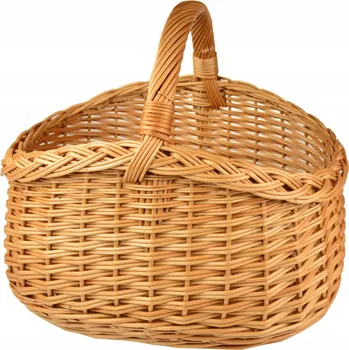 Nákupní košík Piknikový koš WickerWorks, grzybowy czysty, proutěný