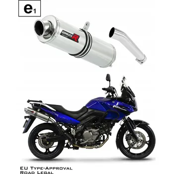 Výfuk pro motocykl DL 650 V-Strom 2004 - 2006 Homologovaný výfuk tlumič ST DOMINATOR