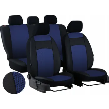 Moto oblečení Potah na celou sadu sedadel Pok-ter čalounická látka, umělá kůže, univerzální