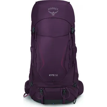 turistický batoh Batoh Osprey KYTE 58 elderberry purple WM/WL
