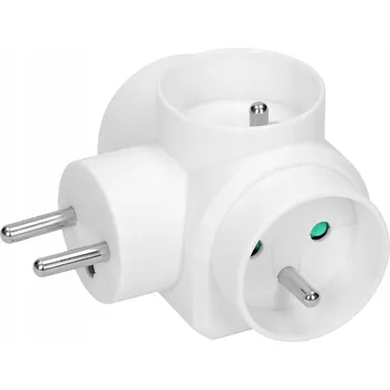 Elektrická zásuvka Orno Rozbočka 3x2P+Z OR-AE-13184 (bílý)