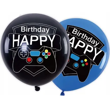 Balónek Latexové balónky PADY HRÁČ HRA dekorace narozeniny konzole 6 Ks EF