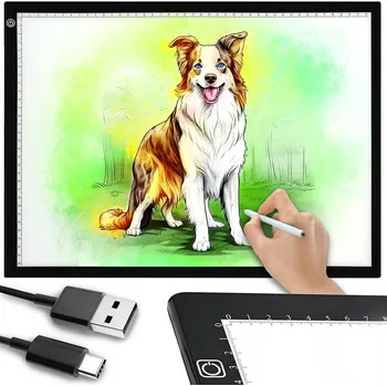 Zabezpečení domácnosti Tablet Crafts & Co A3 podsvícený LED USB-C