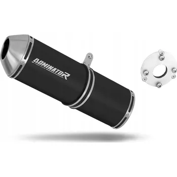 Výfuk pro motocykl VJF Roadsport 125 výfuk tlumič OVR BLACK DOMINATOR