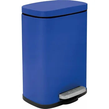 Odpadkový koš Spirella pedálový odpadkový koš AKIRA, královská modrá, ocel, 5 L