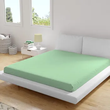 Prostěradlo Homa jersey prostěradlo světle zelená