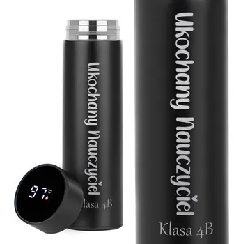 Termoska Termoska Smart LED Černá | Dárek Den Učitelů | Oblíbený Třída Číslo