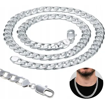 Řetízek Stříbrný ŘETĚZ Pánský Řetízek 45 cm Pancr + DÁREK