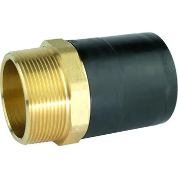 Vodovodní potrubí Univerzální přechod PE/Mosaz s vnějším závitem Eurostandard PE 100/ PE 100 RC na tupo, d32 x 1˝, SDR 7,4, PN 25