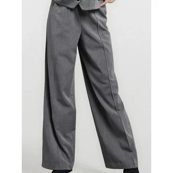 Dámské kalhoty Sinsay - Kalhoty wide leg - šedá - 735FJ-9MM - 735FJ-9MM-XS