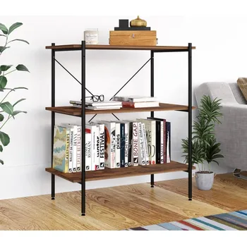 regál Regál VidaXL 80 cm x 92 cm x 40 cm černý