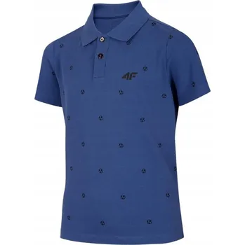 Chlapecké tričko Chlapecké tričko modré 4F velikost 152