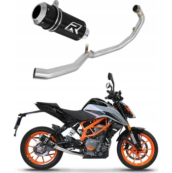 Výfuk pro motocykl 390 Duke 2021 - 2023 Výfukový systém tlumič GP BLACK DOMINATOR