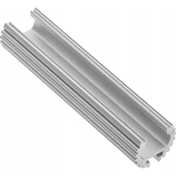 Stavební profil Profil pro LED pásku hliníková kulatý tyč n/t GLAX STANDARD 2 m GTV