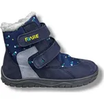 FARE BARE dětské zimní nepromokavé boty - modro-šedé - 23