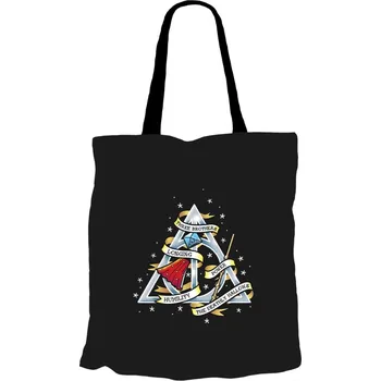 Nákupní taška Taška s motivem Harryho Pottera – filmová, herní, knižní, komiksová – Relikvie Smrti