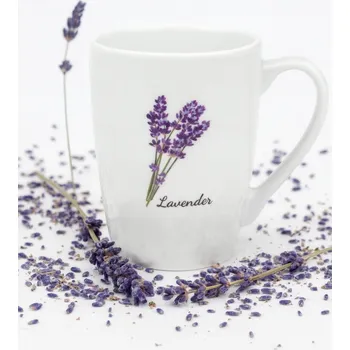 Hrnek Ravi PROVENCE LAVENDER porcelánový 320 ml
