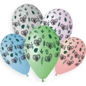 Balónek Nafukovací balónky - Koala - 5 ks - P5GS120-KOALA