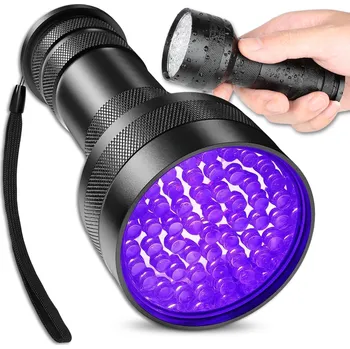 Svítilna Camerazar UV LED detektor svítilny hliník 51 lumenů