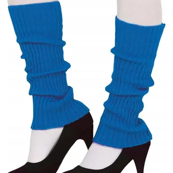 Dámské legíny Oteplovačky nohavic neonové světle modrá