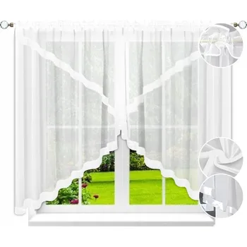 Záclona HOTOVÁ ZÁCLONA VOÁL 300x160 ZÁCLONA LEMOVÁNÍ