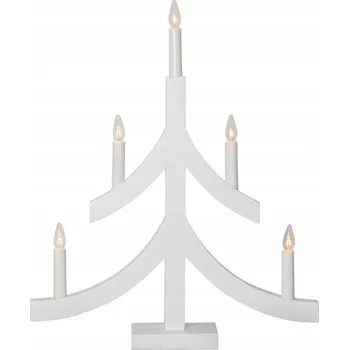 Svícen Dřevěný svícen Star Trading 47,5 cm