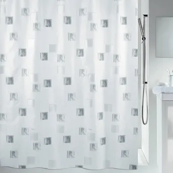 Závěs do sprchy textilní Spirella 180 x 180 cm