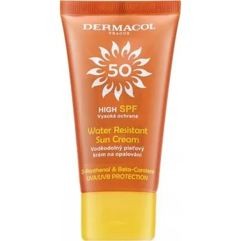 Přípravek na opalování Dermacol Sun Voděodolný Krém na Opalování Obličeje SPF 50 50 ml