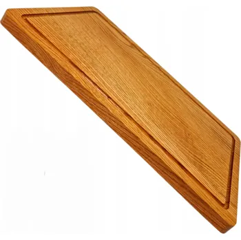 Kuchyňské prkénko Deska do krojenia Dřevěné dubové prkénko na krájení, dlouhé 48x24x2 cm, krásné