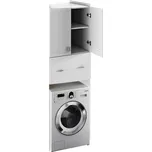 Tempo Kondela Hluboká skříňka nad pračku, bílá, NATALI TYP 9