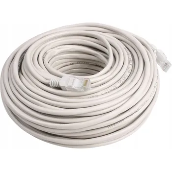 Síťový kabel Patchcord Lexton U/UTP 6 RJ45 / RJ45 30 m šedý