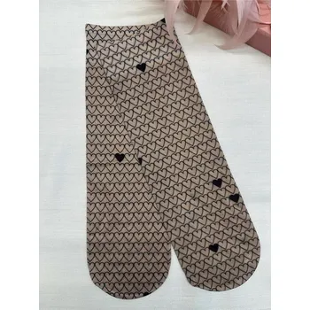 Dámské punčochy Dámské ponožky Tiny Hearts 20 den - Uni / tělová/černá