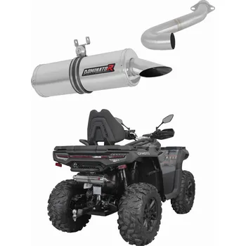 Výfuk pro motocykl Sportovní tlumič výfuku Slip-on CF Moto C Force 850 Touring nerezová ocel