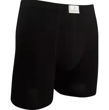 Boxerky Pánské bambusové boxerky Nestor - L / černá