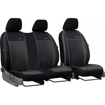 Moto oblečení Potah na přední sedadla Pok-ter umělá kůže, umělý semiš univerzální