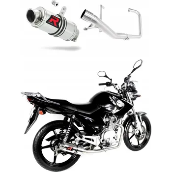 Výfuk pro motocykl YBR 125 2009 - 2018 Výfukový systém tlumič GP1 DOMINATOR