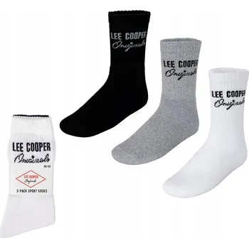 Pánské ponožky Lee Cooper Ponožky 12 párů SPORTOVNÍCH PONOŽEK Lee Cooper, vícebarevné, velikost 43-46