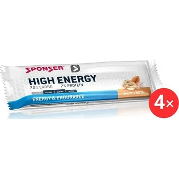 Sponser High energy, 4 x 45g, Salty Nuts