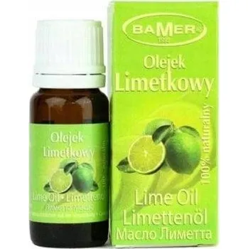 Vonný olej Esenciální olej Bamer Limetkový olej 7 ml