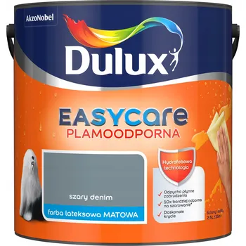 barva na zeď Dulux Latexová Barva 2,5 l, džínovo šedá matná