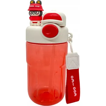 Láhev Lahev Na Pití pro děti s pandou a samolepkami 650 ml