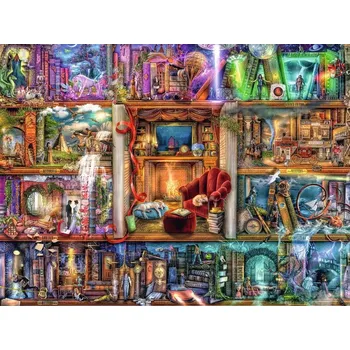 Puzzle Ravensburger 120001904 Velká knihovna
