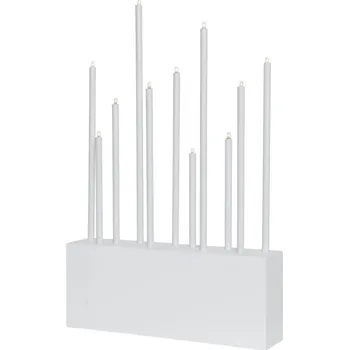 Svícen Dřevěný svícen Star Trading 43 cm