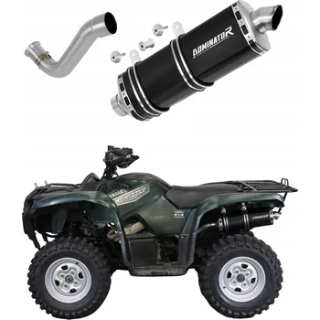 Výfuk pro motocykl YFM 700 GRIZZLY 2007 - 2015 výfuk tlumič P7 BLACK DOMINATOR