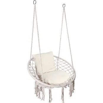 Křeslo Závěsné křeslo TOGO s polštáři, krémové