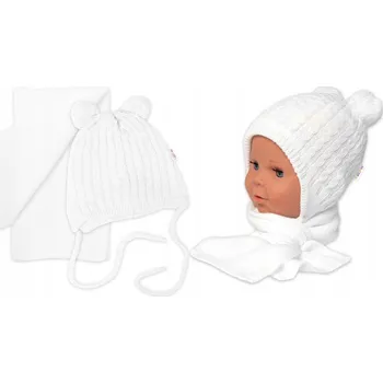 Čepice Zimní čepice pro miminka Baby Nellys velikost 42-46 cm