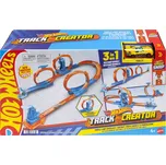 Hot Wheels Track Creator sada autodráha se třemi smyčkami + autíčko